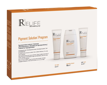 PIGMENT SOLUTION PROGRAM KIT DAY CREAM 30 ML + NIGHT CREAM 30 ML + CLEANSER 100 ML NUOVO PACKAGING MULTILINGUA - Luckyfarma.it