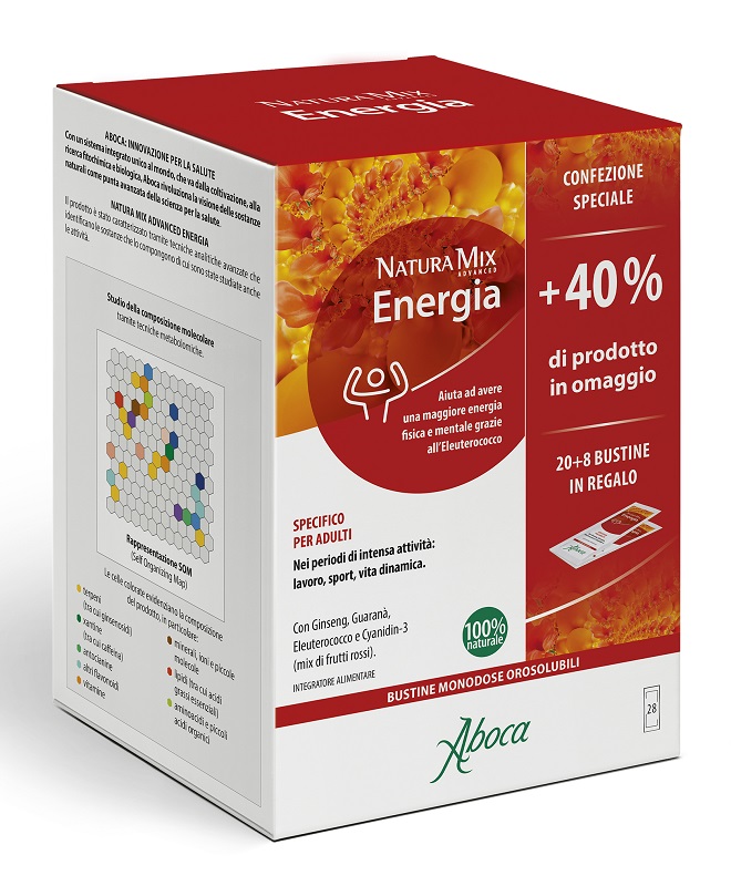 NATURA MIX ADVANCED ENERGIA 28 BUSTINE CONFEZIONE SPECIALE - Luckyfarma.it