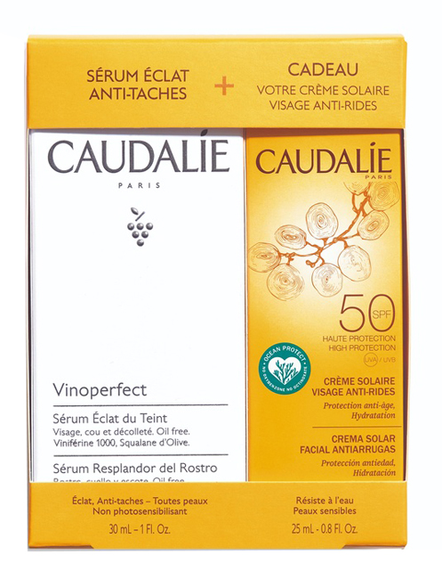 VINOPERFECT COFANETTO SIERO + SOLARE 25 ML 2021 SIERO 30 ML + CREMA SOLARE SPF50 25 ML - Luckyfarma.it