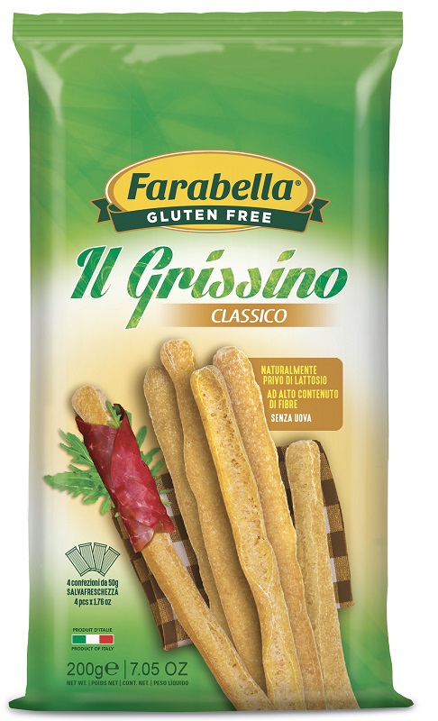 FARABELLA GRISSINO CLASSICO 200 G - Luckyfarma.it