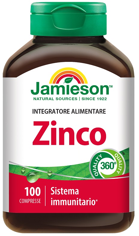 JAMIESON ZINCO 100 COMPRESSE - Luckyfarma.it