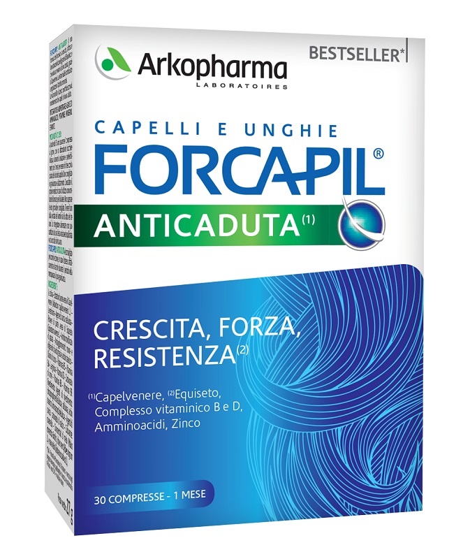 FORCAPIL ANTI CADUTA 30 COMPRESSE - Luckyfarma.it