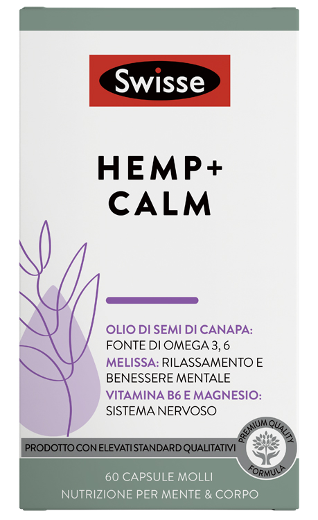 SWISSE HEMP+ CALM 60 CAPSULE - Luckyfarma.it