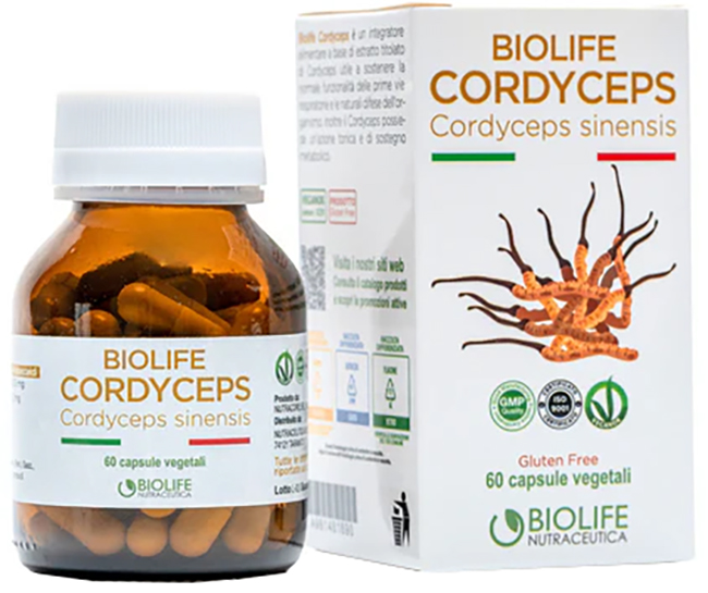 BIOLIFE CORDYCEPS 60 CAPSULE - Luckyfarma.it