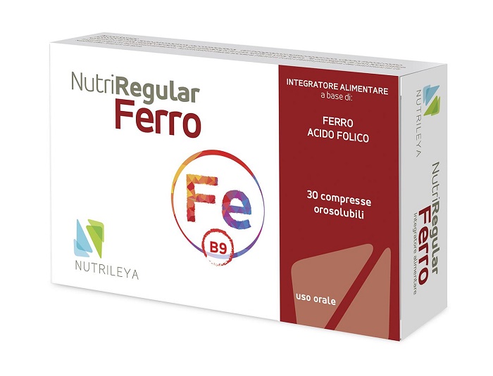 NUTRIREGULAR FERRO 30 COMPRESSE OROSOLUBILI - Luckyfarma.it