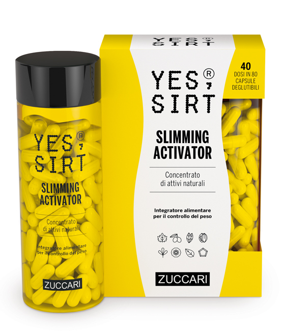 YES SIRT SLIMMING ACTIVATOR 80 CAPSULE 300MG - Luckyfarma.it