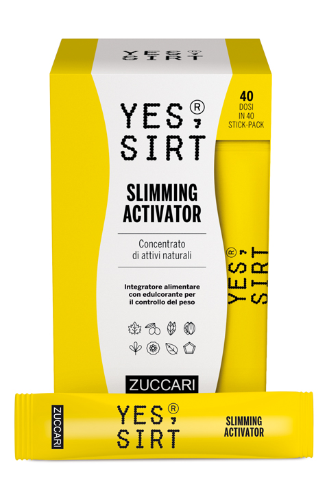YES SIRT SLIMMING ACTIVATOR 40 STICKPACK DA 2,5 G - Luckyfarma.it