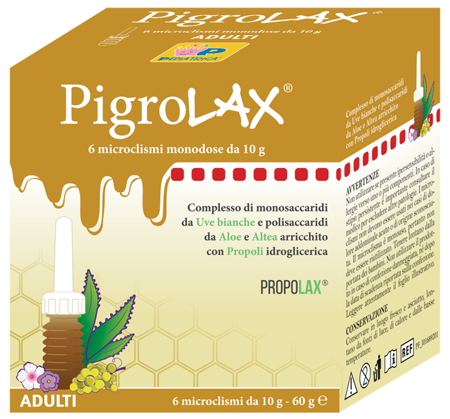 MICROCLISMA PIGROLAX ADULTI 6 X 10 G - Luckyfarma.it