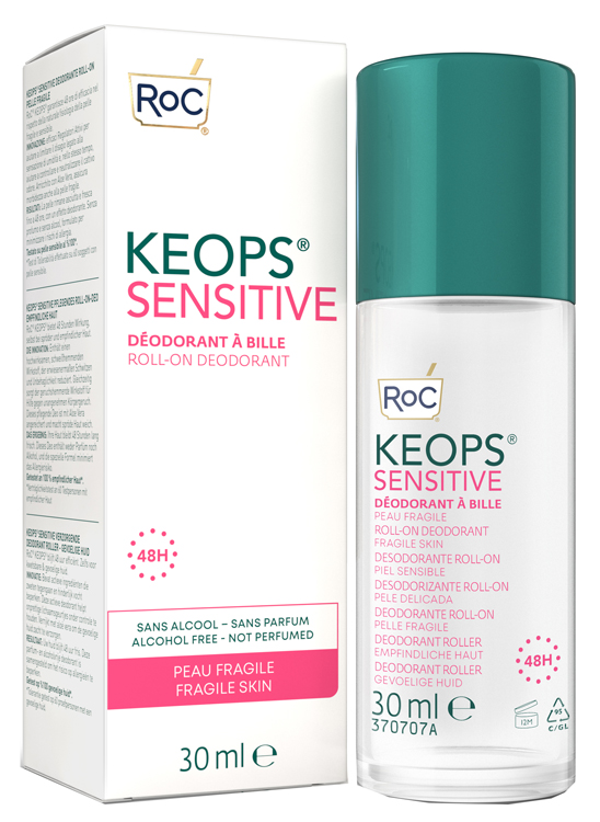 ROC KEOPS DEODORANTE ROLL-ON 48H SENSITIVE 30 ML - Luckyfarma.it
