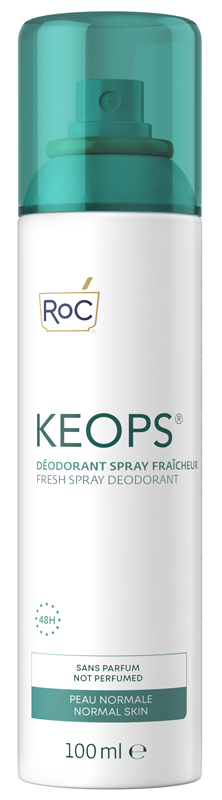 ROC KEOPS DEODORANTE SPRAY FRESCO 48H 100 ML - Luckyfarma.it