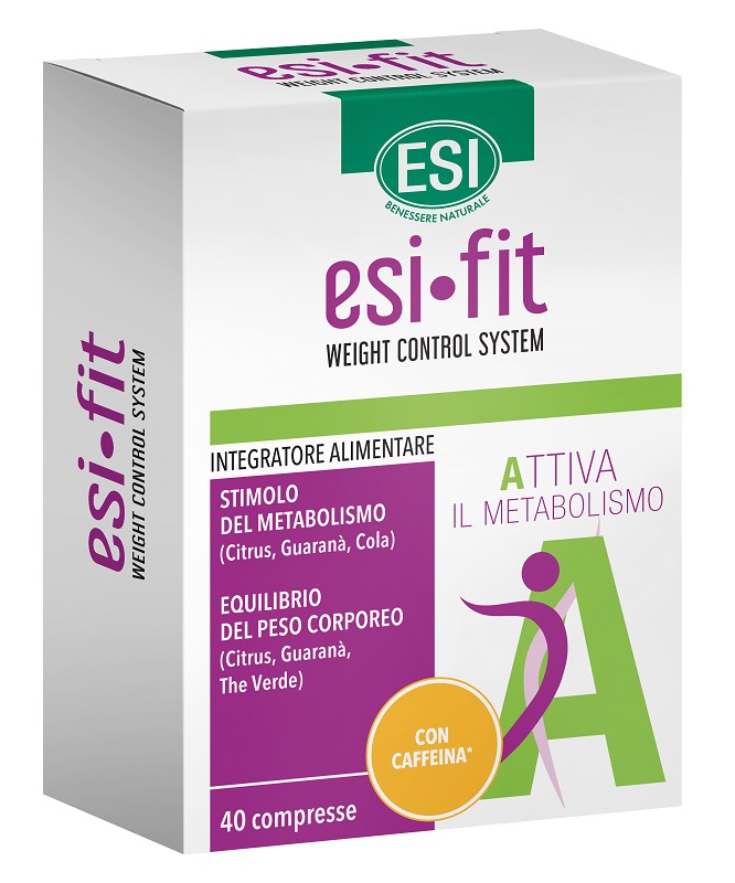 ESI FIT ATTIVA CON CAFFEINA 40 COMPRESSE - Luckyfarma.it