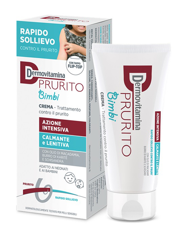 DERMOVITAMINA PRURITO BIMBI CREMA AZIONE INTENSIVA CALMANTE E LENITIVA 30 ML - Luckyfarma.it