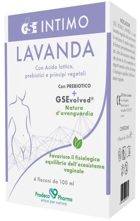 GSE INTIMO LAVANDA 4 FLACONI DA 100 ML - Luckyfarma.it