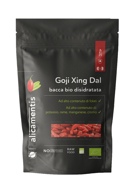 GOJI XING DAL BIO 480 G ALICAMENTIS - Luckyfarma.it