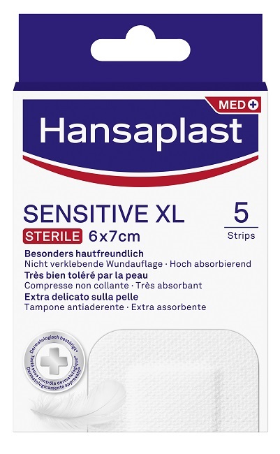 CEROTTO HANSAPLAST SENSITIVE XL 10 PEZZI - Luckyfarma.it