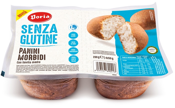 DORIA PANINI MORBIDI 4X50 G - Luckyfarma.it