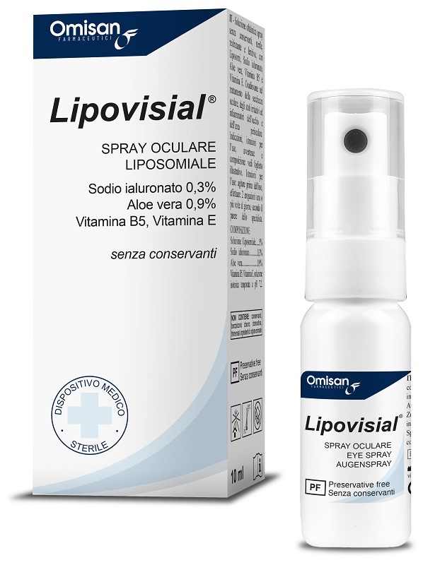 SPRAY OCULARE LIPOSOMIALE LIPOVISIAL 10 ML - Luckyfarma.it