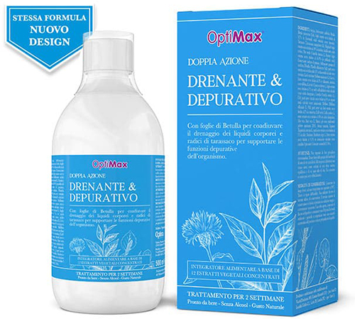 OPTIMAX DRENANTE DEPURATIVO 500 ML - Luckyfarma.it