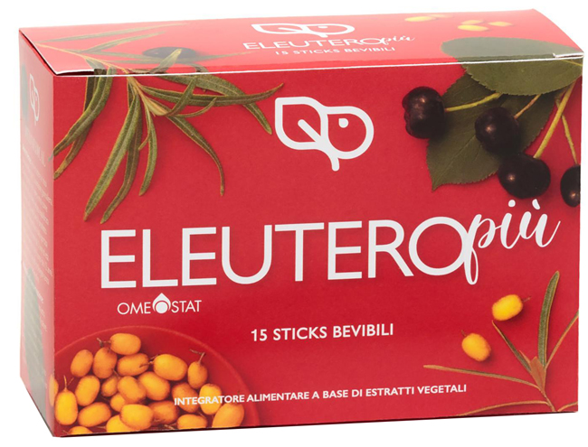 ELEUTERO PIU' OMEOSTAT 15 STICK MONODOSE DA 10 ML - Luckyfarma.it