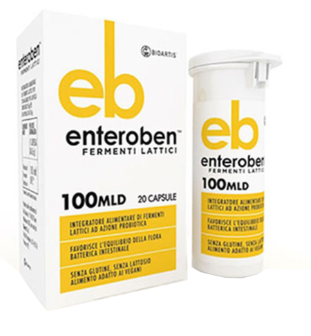 ENTEROBEN 100MLD 20 CAPSULE VEGETALI - Luckyfarma.it