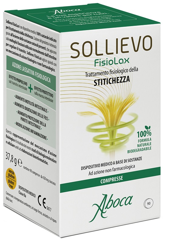 SOLLIEVO FISIOLAX 90 COMPRESSE - Luckyfarma.it