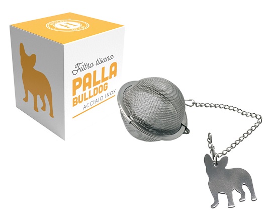 HIMALAYA FILTRO TISANA PALLA BULLDOG IN ACCIAIO INOX - Luckyfarma.it