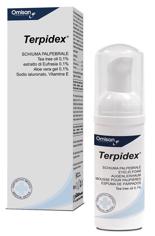 SCHIUMA PALPEBRALE TERPIDEX 50 ML - Luckyfarma.it
