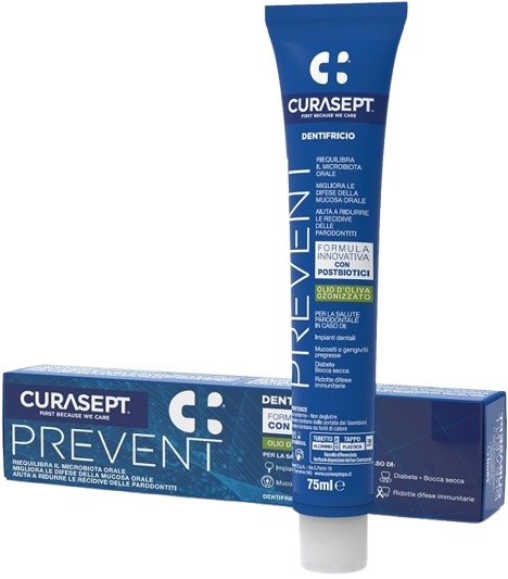 CURASEPT PREVENT DENTIFRICIO 75 ML - Luckyfarma.it