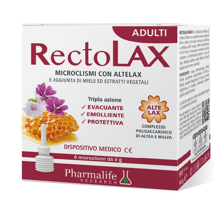 RECTOLAX ADULTI MICROCLISMI 6 PEZZI DA 9 G - Luckyfarma.it