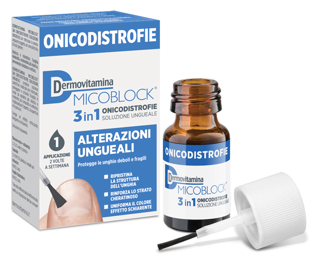 DERMOVITAMINA MICOBLOCK 3IN1 ONICODISTROFIE 7 ML - Luckyfarma.it