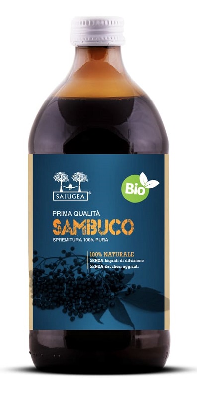 SALUGEA SUCCO SAMBUCO BIO 500 ML - Luckyfarma.it