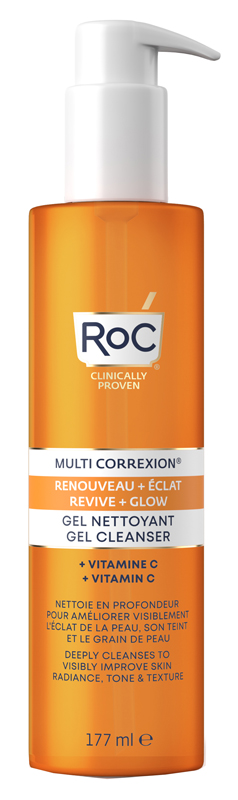 ROC MULTI CORREXION REVIVE + GLOW GEL DETERGENTE - Luckyfarma.it