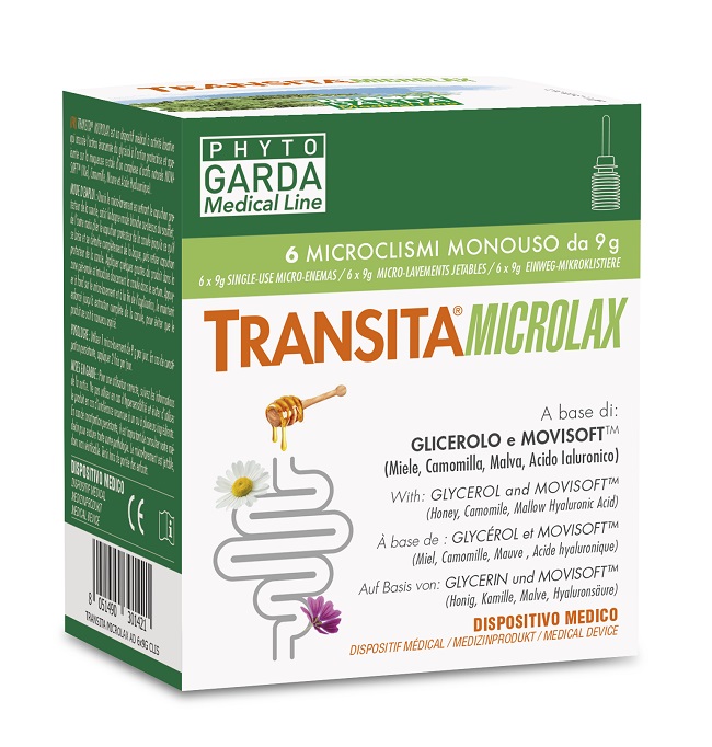 TRANSITA MICROLAX ADULTI 6 MICROCLISMI DA 9 G - Luckyfarma.it