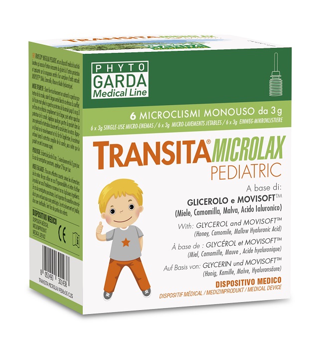 TRANSITA MICROLAX PEDIATRIC 6 MICROCLISMI DA 3 G - Luckyfarma.it