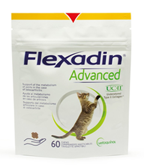 FLEXADIN ADVANCED GATTO TUTTE LE TAGLIE BUSTA DA 30 TAVOLETTE APPETIBILI MASTICABILI - Luckyfarma.it