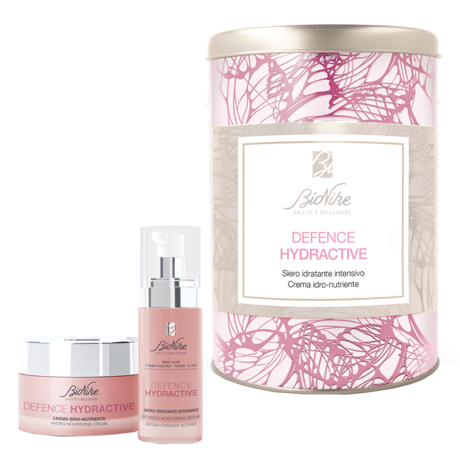 DEFENCE HYDRACTIVE KIT NATALE 2021 CREMA IDRO-NUTRIENTE 50 ML + SIERO IDRATANTE INTENSIVO 30 ML - Luckyfarma.it