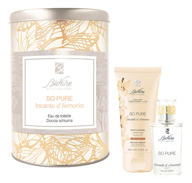 SO PURE INCANTO D'ARMONIA KIT NATALE 2021 EAU DE TOILETTE 50 ML + DOCCIA SCHIUMA 200 ML - Luckyfarma.it