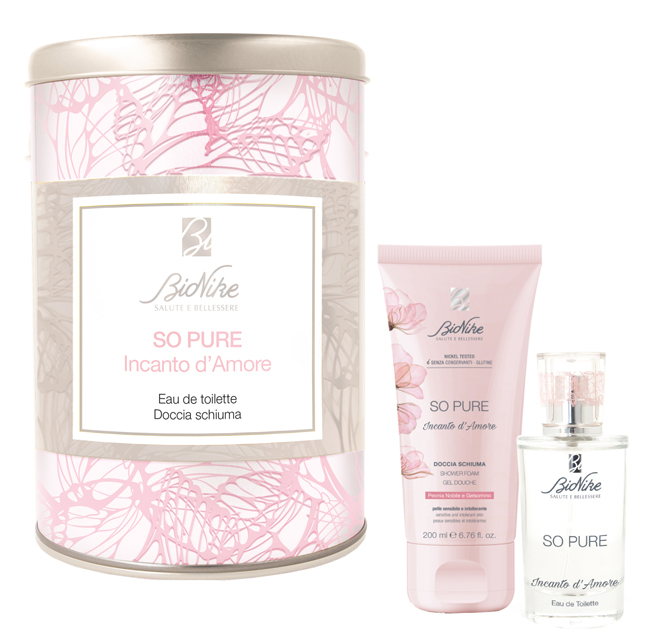 SO PURE INCANTO D'AMORE KIT NATALE 2021 EAU DE TOILETTE 50 ML + DOCCIA SCHIUMA 200 ML - Luckyfarma.it