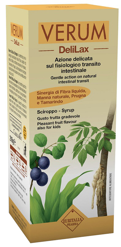 VERUM DELILAX SCIROPPO 216 G - Luckyfarma.it
