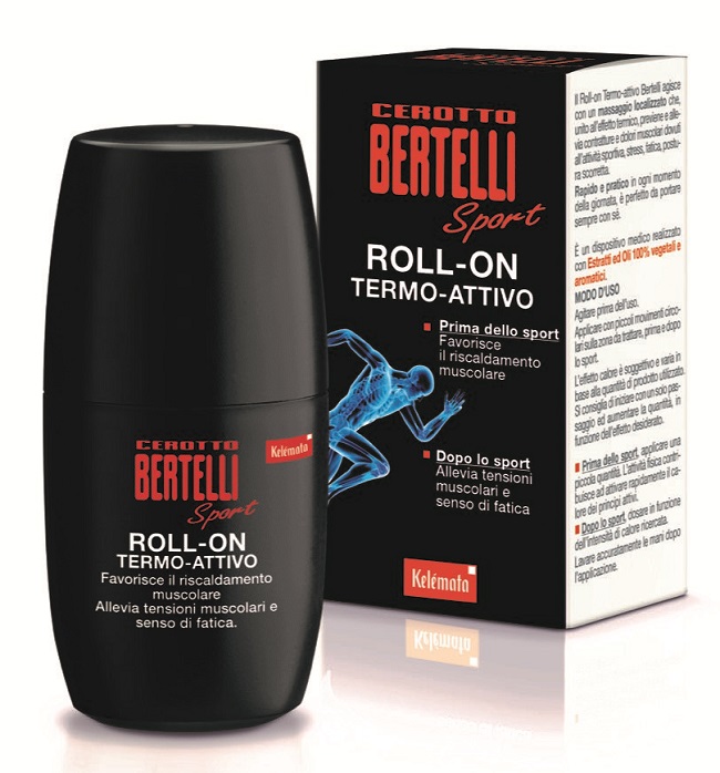 BERTELLI CEROTTO SPORT ROLL-ON TERMO-ATTIVO 50 ML - Luckyfarma.it