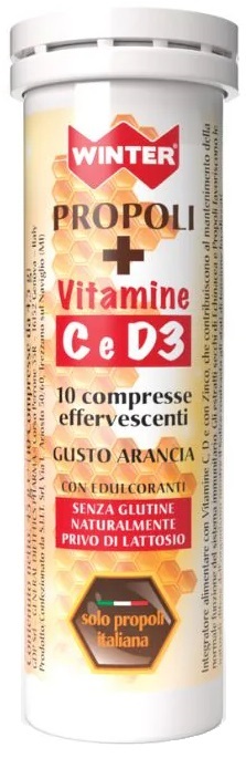 WINTER PROPOLI+VIT C/D3 10 COMPRESSE - Luckyfarma.it