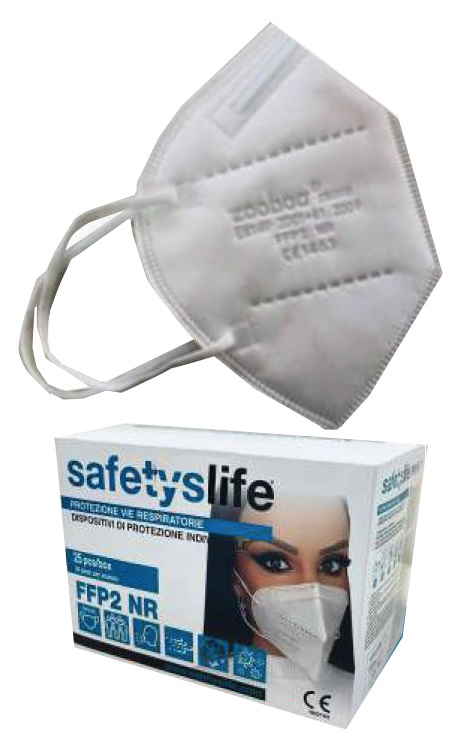 SEMIMASCHERA FILTRANTE FFP2 BIANCO 1 PEZZO - Luckyfarma.it