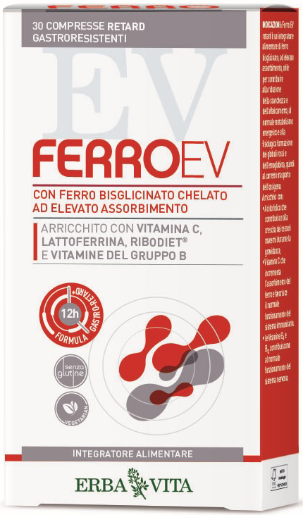 FERRO EV RETARD 30 COMPRESSE - Luckyfarma.it