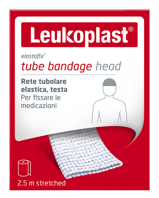 BENDA RETE ELASTOFIX LEUKOPLAST TESTA 2,50 M - Luckyfarma.it