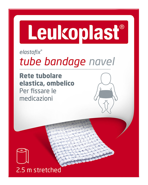 BENDA RETE ELASTOFIX LEUKOPLAST OMBELICO 2,50 M - Luckyfarma.it