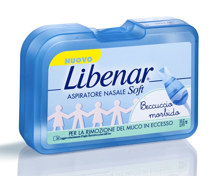 LIBENAR ASPIRATORE NASALE SOFT + 5 FILTRI - Luckyfarma.it