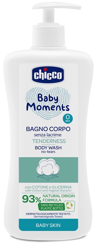 CHICCO BABY MOMENTS BAGNO TENEREZZA 500 ML - Luckyfarma.it