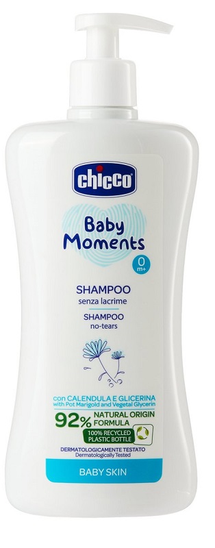 CHICCO BABY MOMENTS SHAMPOO DELICATE 500 ML - Luckyfarma.it
