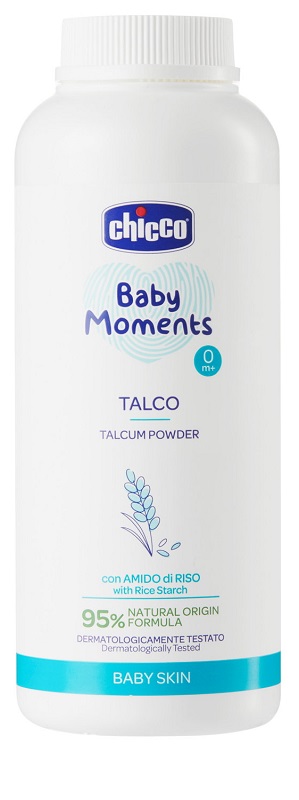 CHICCO BABY MOMENTS TALCO IN POLVERE 150 G - Luckyfarma.it