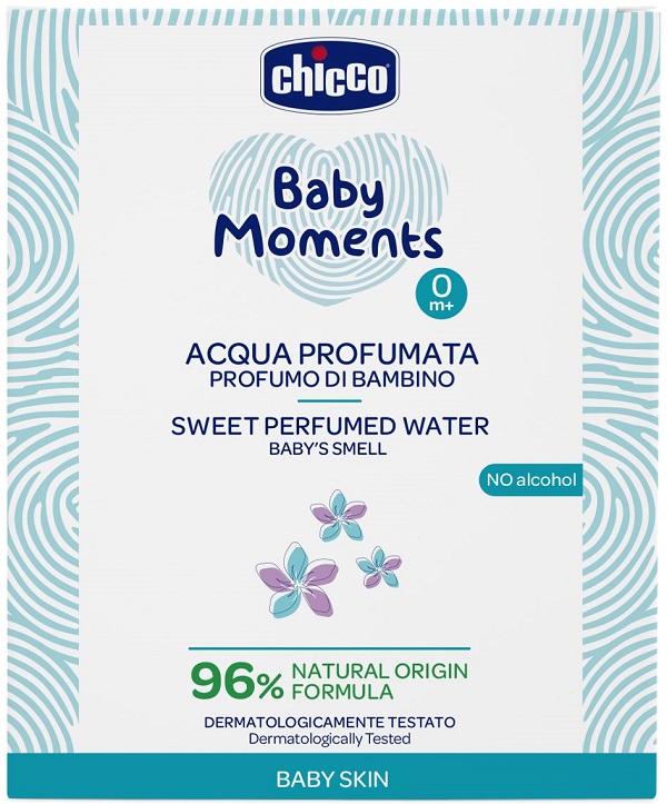 CHICCO BABY MOMENTS ACQUA PROFUMATA DELICATE 100 ML - Luckyfarma.it